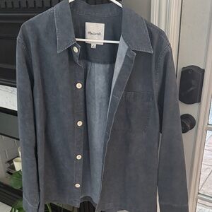 Madewell Washed Denim like  Shirt/ shirt jacket